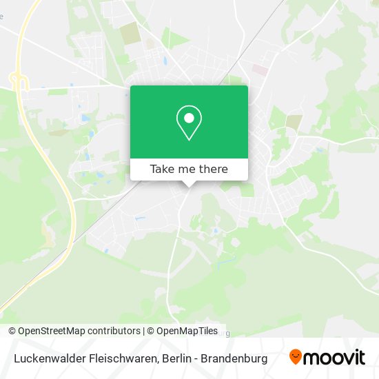Карта Luckenwalder Fleischwaren