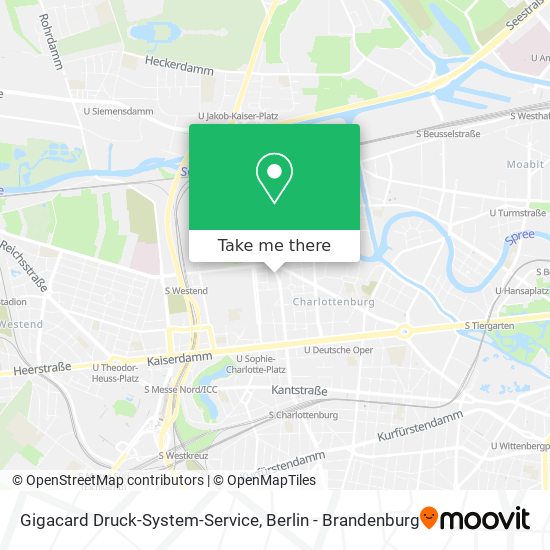Gigacard Druck-System-Service map