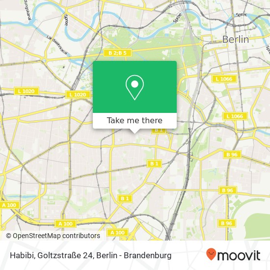 Habibi, Goltzstraße 24 map