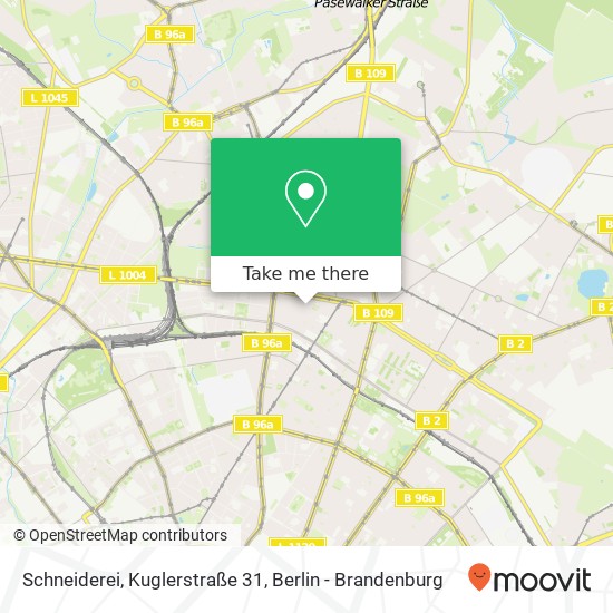 Schneiderei, Kuglerstraße 31 map