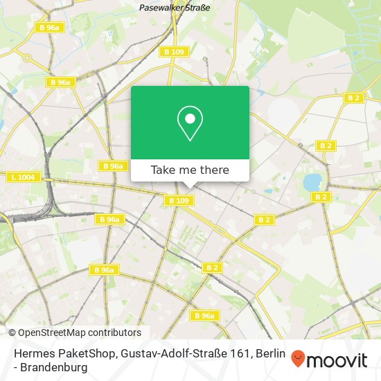 Hermes PaketShop, Gustav-Adolf-Straße 161 map