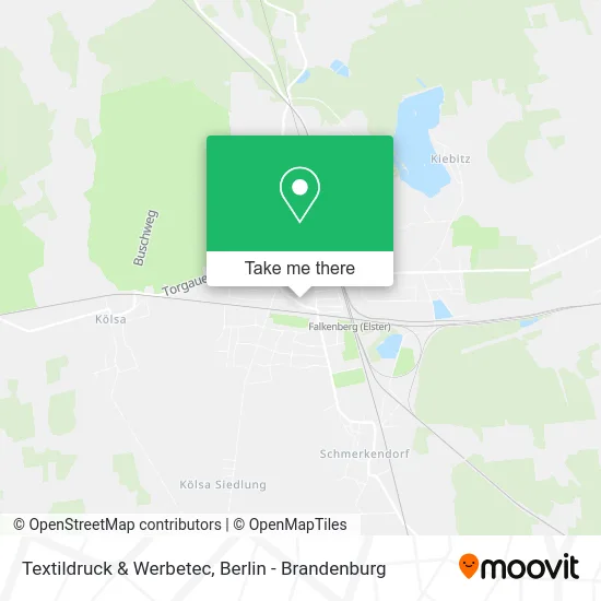 Карта Textildruck & Werbetec