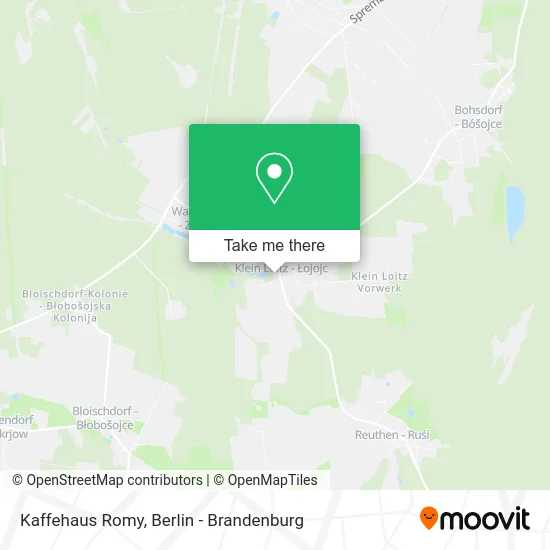 Kaffehaus Romy map