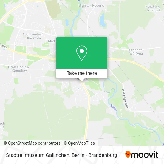 Stadtteilmuseum Gallinchen map