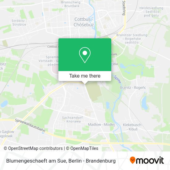 Карта Blumengeschaeft am Sue