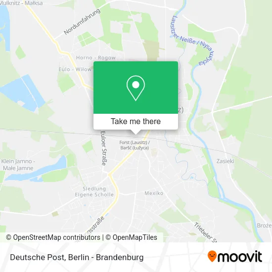 Deutsche Post map