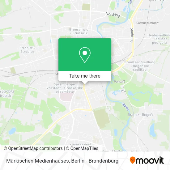 Карта Märkischen Medienhauses