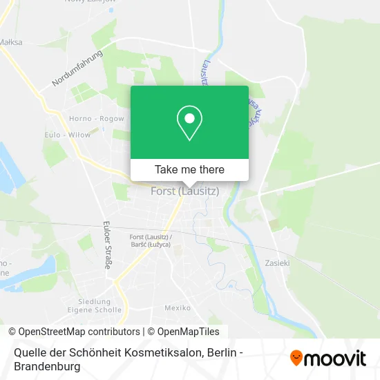 Карта Quelle der Schönheit Kosmetiksalon