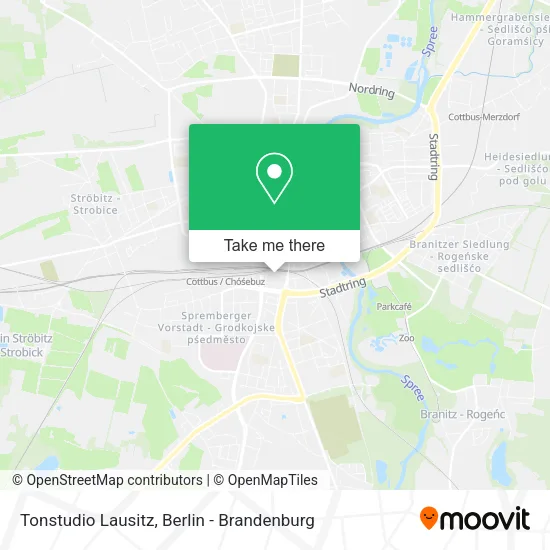 Карта Tonstudio Lausitz