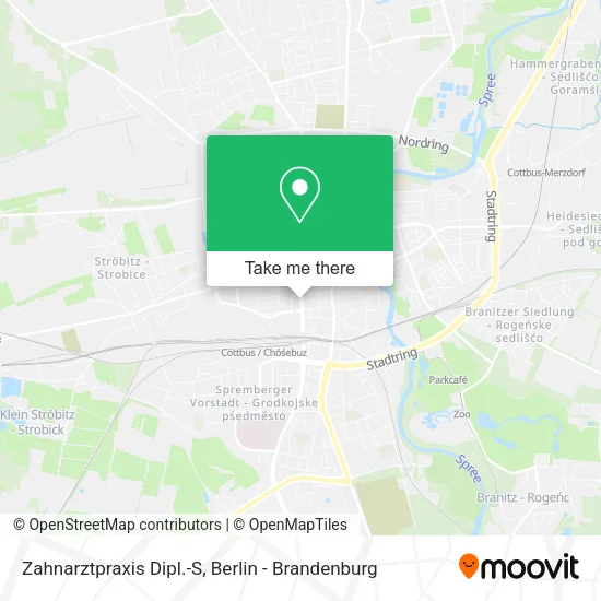 Карта Zahnarztpraxis Dipl.-S