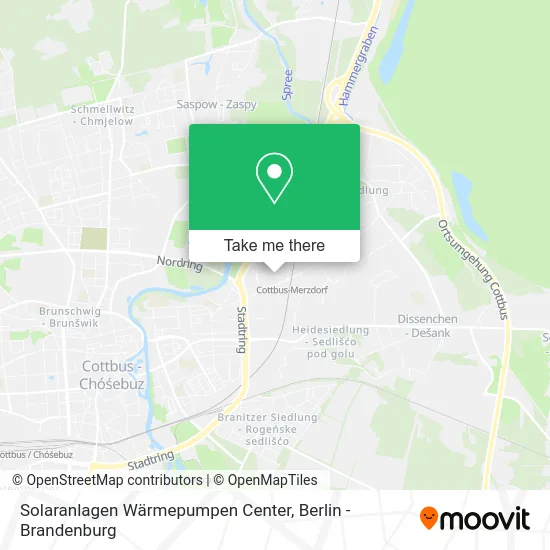 Карта Solaranlagen Wärmepumpen Center