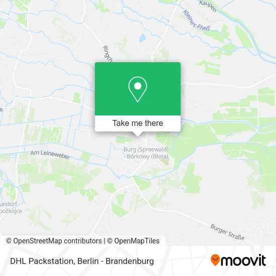DHL Packstation map