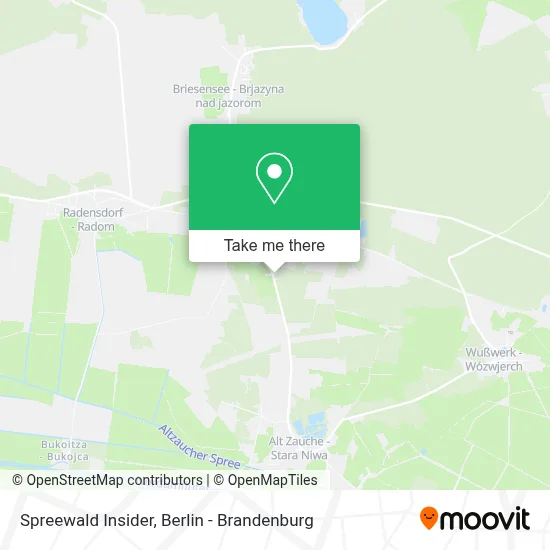 Spreewald Insider map