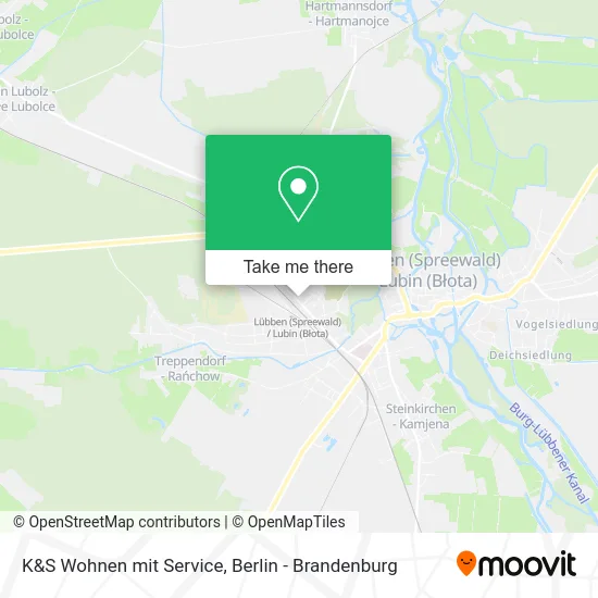 K&S Wohnen mit Service map