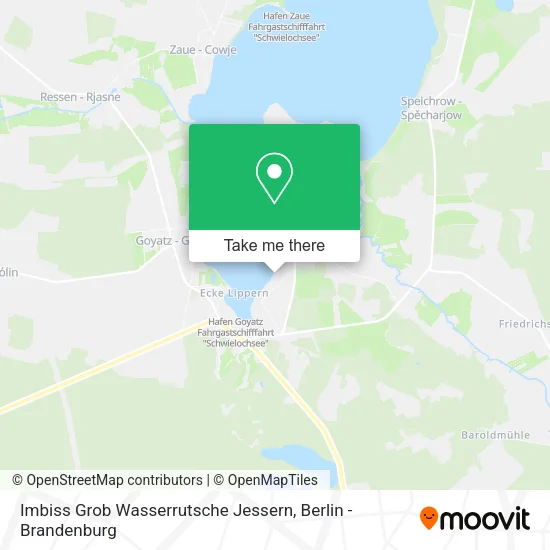 Карта Imbiss Grob Wasserrutsche Jessern