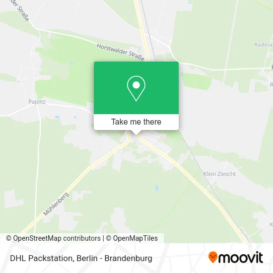 Карта DHL Packstation