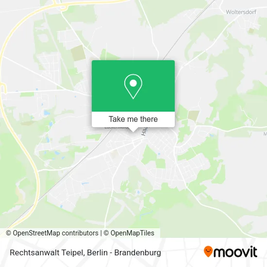 Карта Rechtsanwalt Teipel