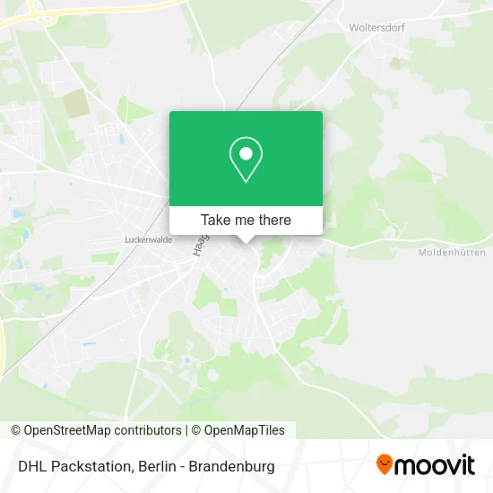 Карта DHL Packstation