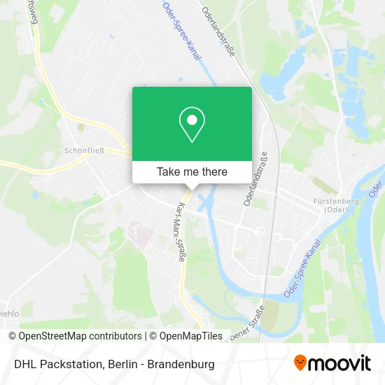Карта DHL Packstation