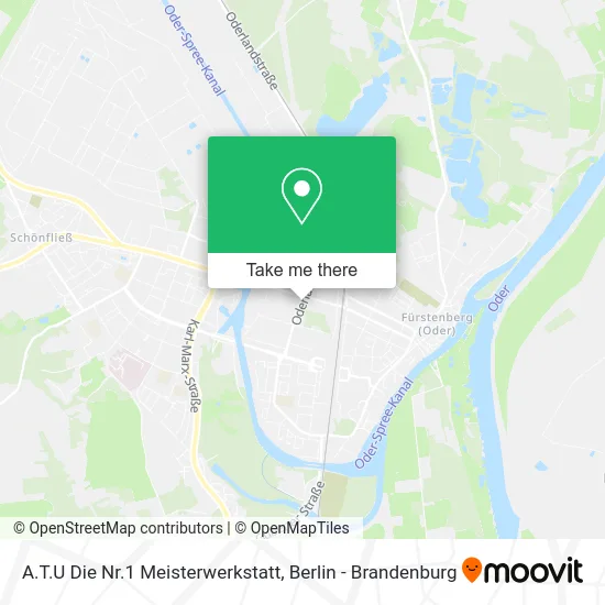 Карта A.T.U Die Nr.1 Meisterwerkstatt