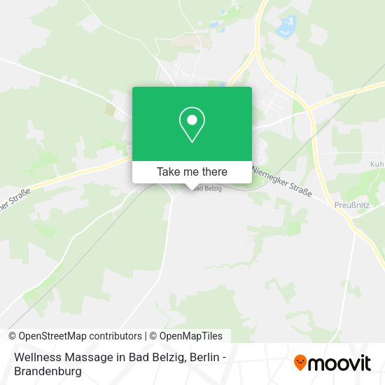 Карта Wellness Massage in Bad Belzig
