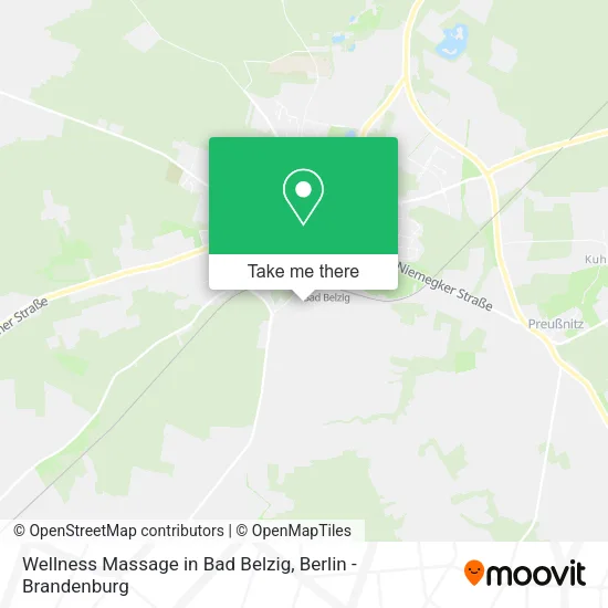 Карта Wellness Massage in Bad Belzig