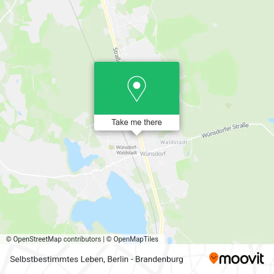 Карта Selbstbestimmtes Leben