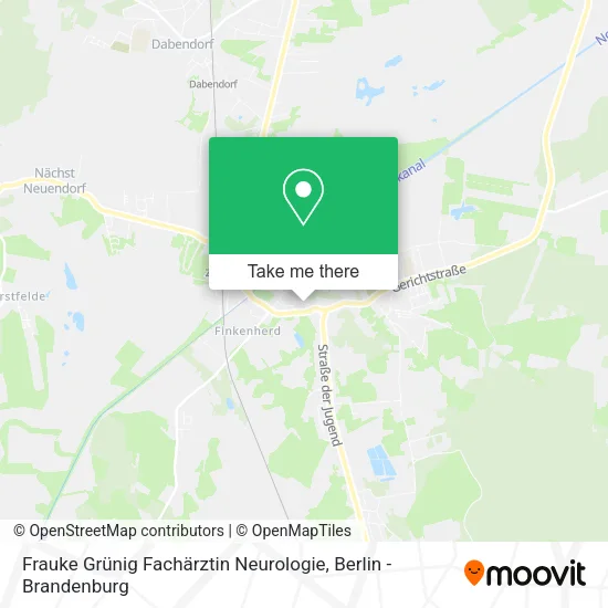 Карта Frauke Grünig Fachärztin Neurologie