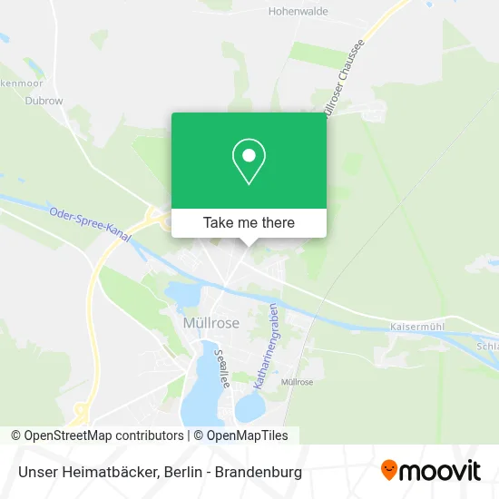 Unser Heimatbäcker map