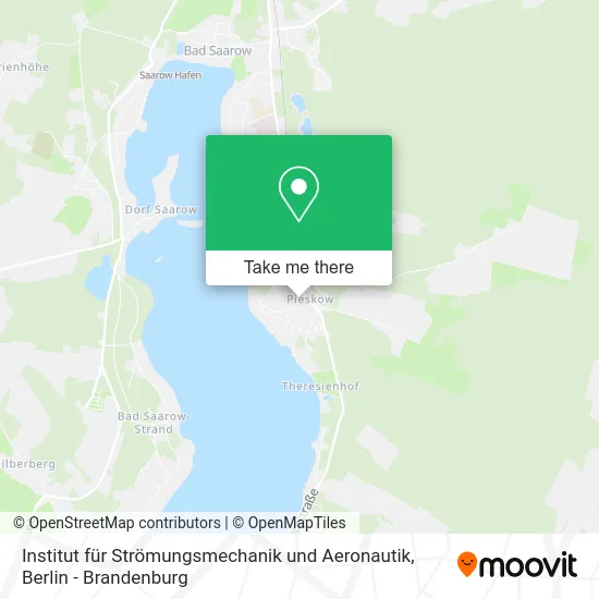 Карта Institut für Strömungsmechanik und Aeronautik