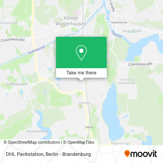 Карта DHL Packstation