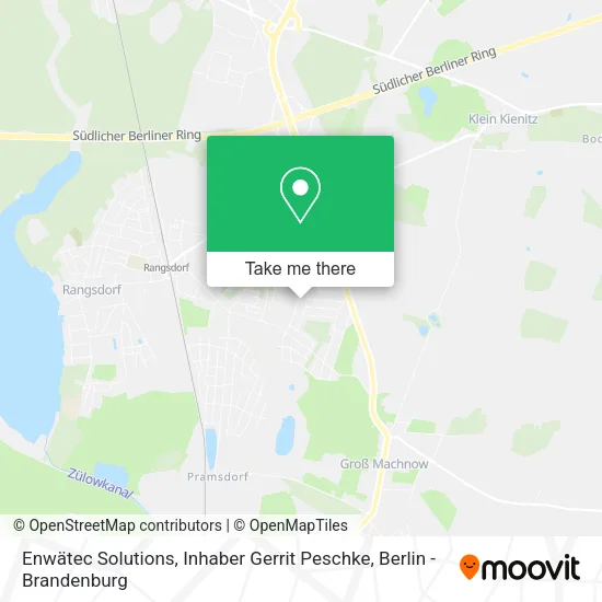 Карта Enwätec Solutions, Inhaber Gerrit Peschke