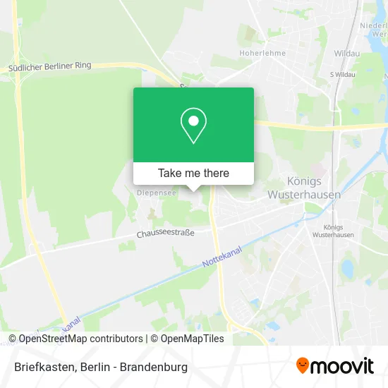 Карта Briefkasten