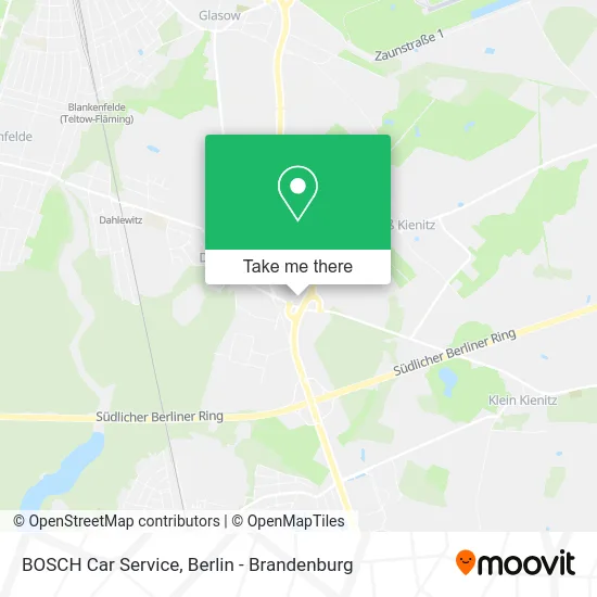 BOSCH Car Service map