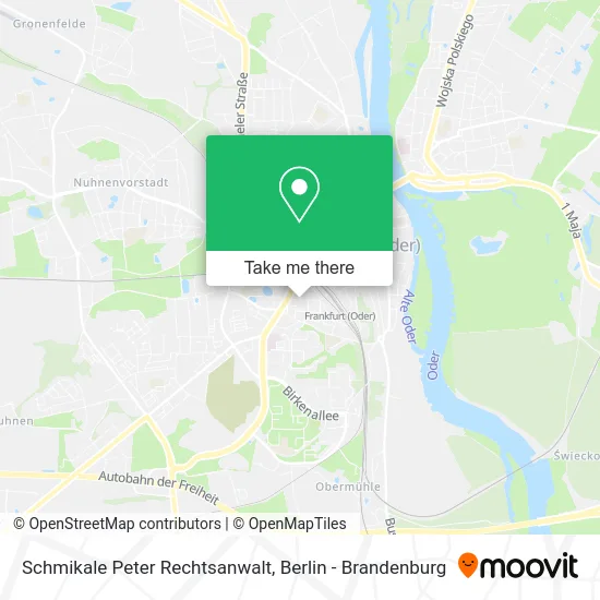 Карта Schmikale Peter Rechtsanwalt