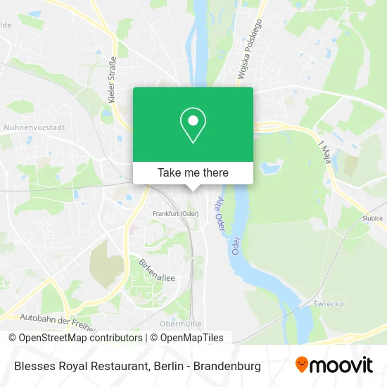 Blesses Royal Restaurant map