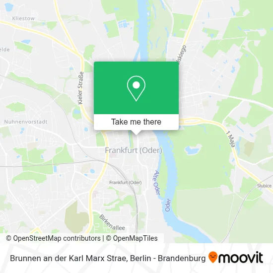 Brunnen an der Karl Marx Strae map