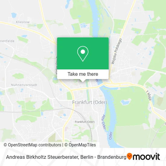 Карта Andreas Birkholtz Steuerberater