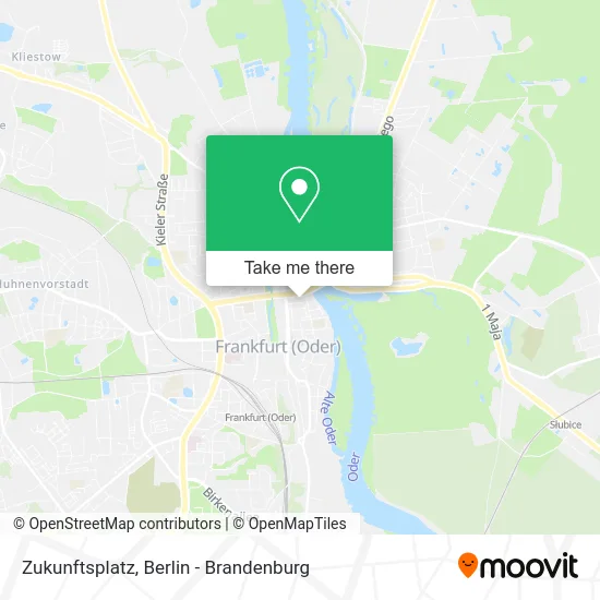 Карта Zukunftsplatz