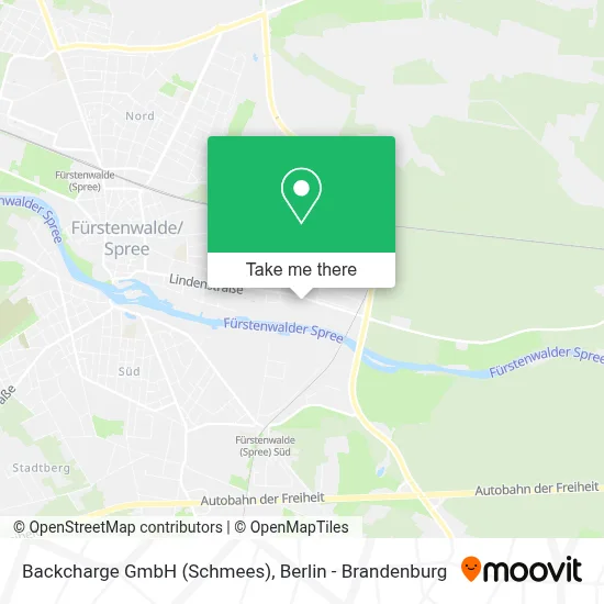 Backcharge GmbH (Schmees) map