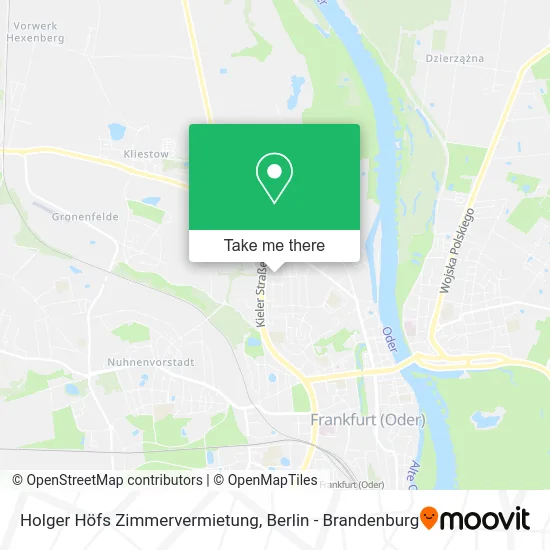 Карта Holger Höfs Zimmervermietung