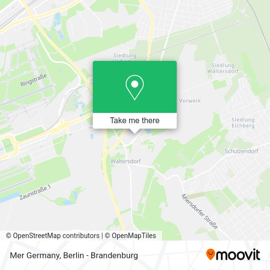 Карта Mer Germany