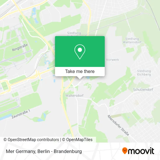 Карта Mer Germany