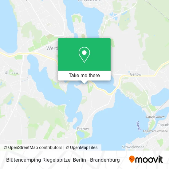 Карта Blütencamping Riegelspitze