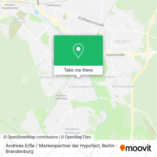 Карта Andreas Erfle / Markenpartner der Hypofact