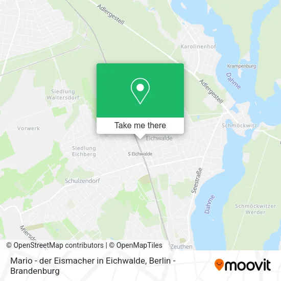 Карта Mario - der Eismacher in Eichwalde