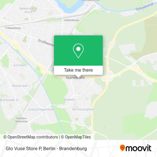 Карта Glo Vuse Store P
