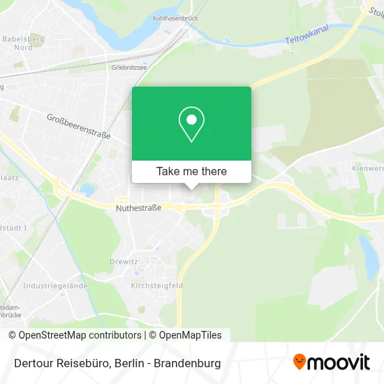 Dertour Reisebüro map
