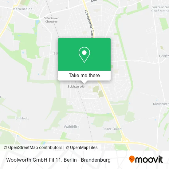 Woolworth GmbH Fil 11 map