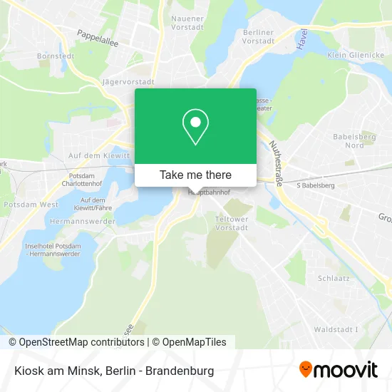 Карта Kiosk am Minsk